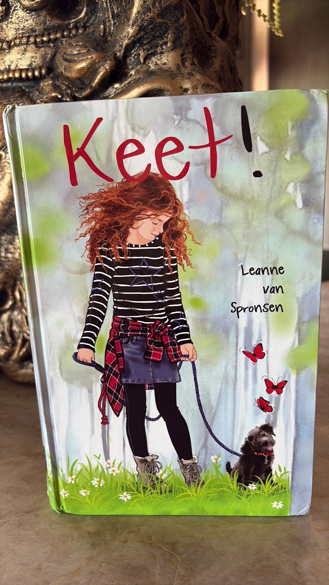 KR-7 Leanne van Spronsen - Keet !, Ophalen of Verzenden, Gelezen, Leanne van Spronsen