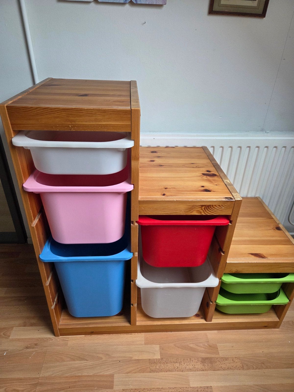 Trofast Opbergcombinatie ikea trapkast grenen, Kinderen en Baby's, Ophalen, Gebruikt, 75 tot 100 cm, Minder dan 50 cm