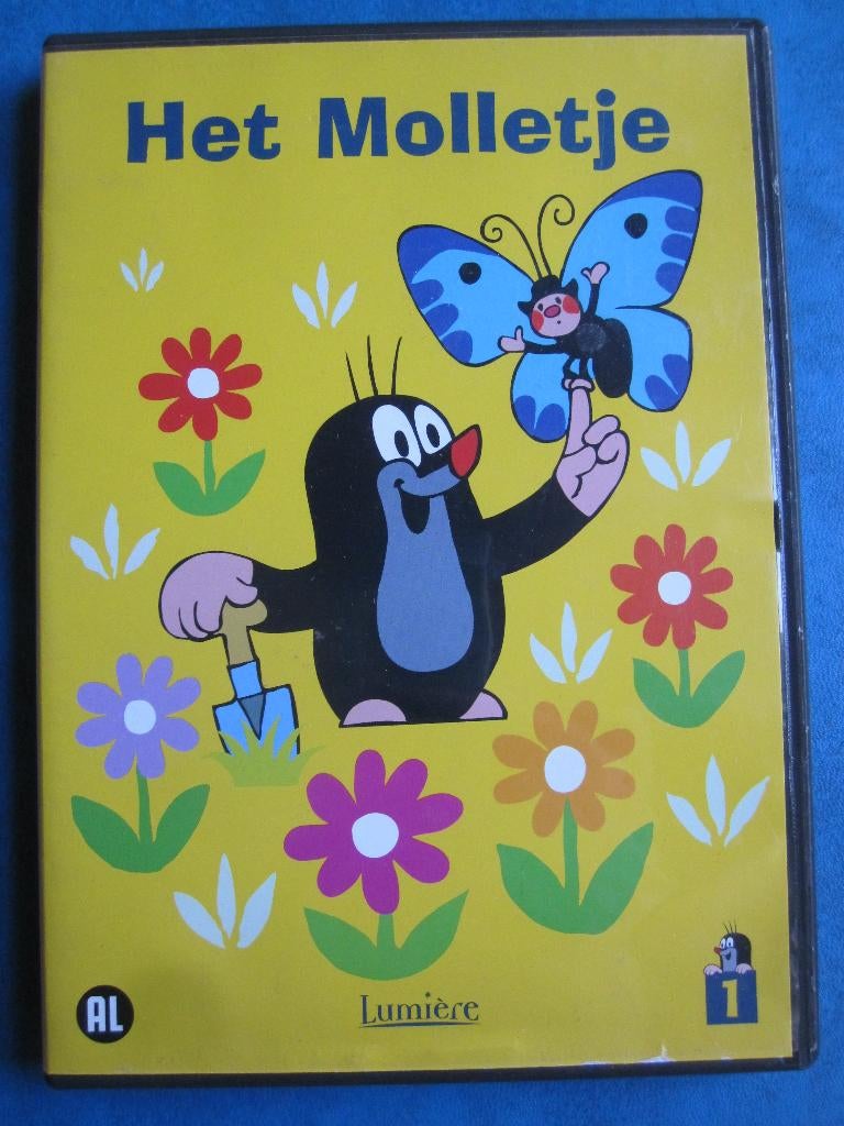Het molletje 1, Europees, Tekenfilm, Alle leeftijden, Ophalen of Verzenden