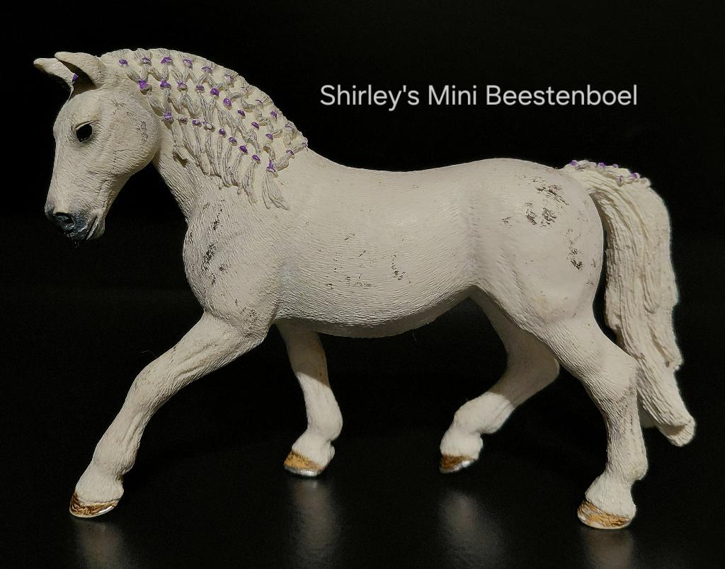 schleich lipizzaner merrie, Ophalen of Verzenden, Gebruikt, Paard, Beeldje of Figuurtje