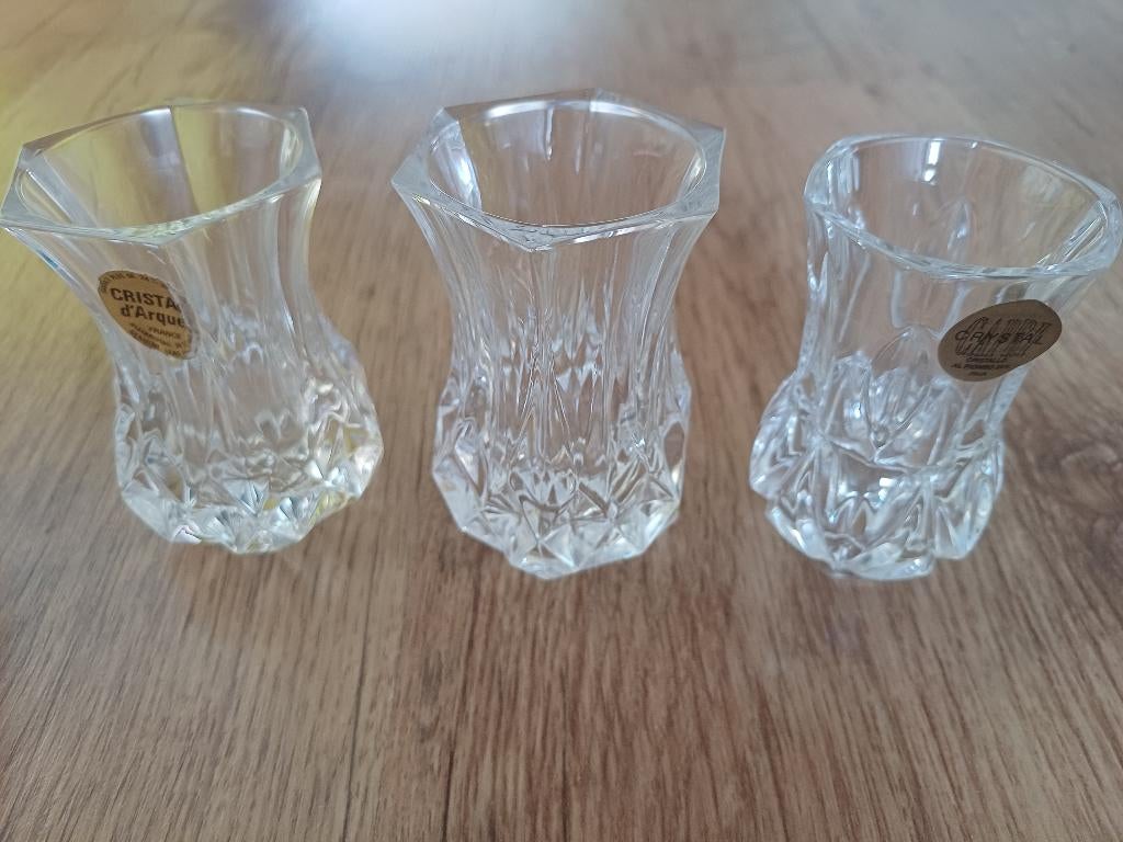 Crystal d'Arques glaasjes, Ophalen of Verzenden