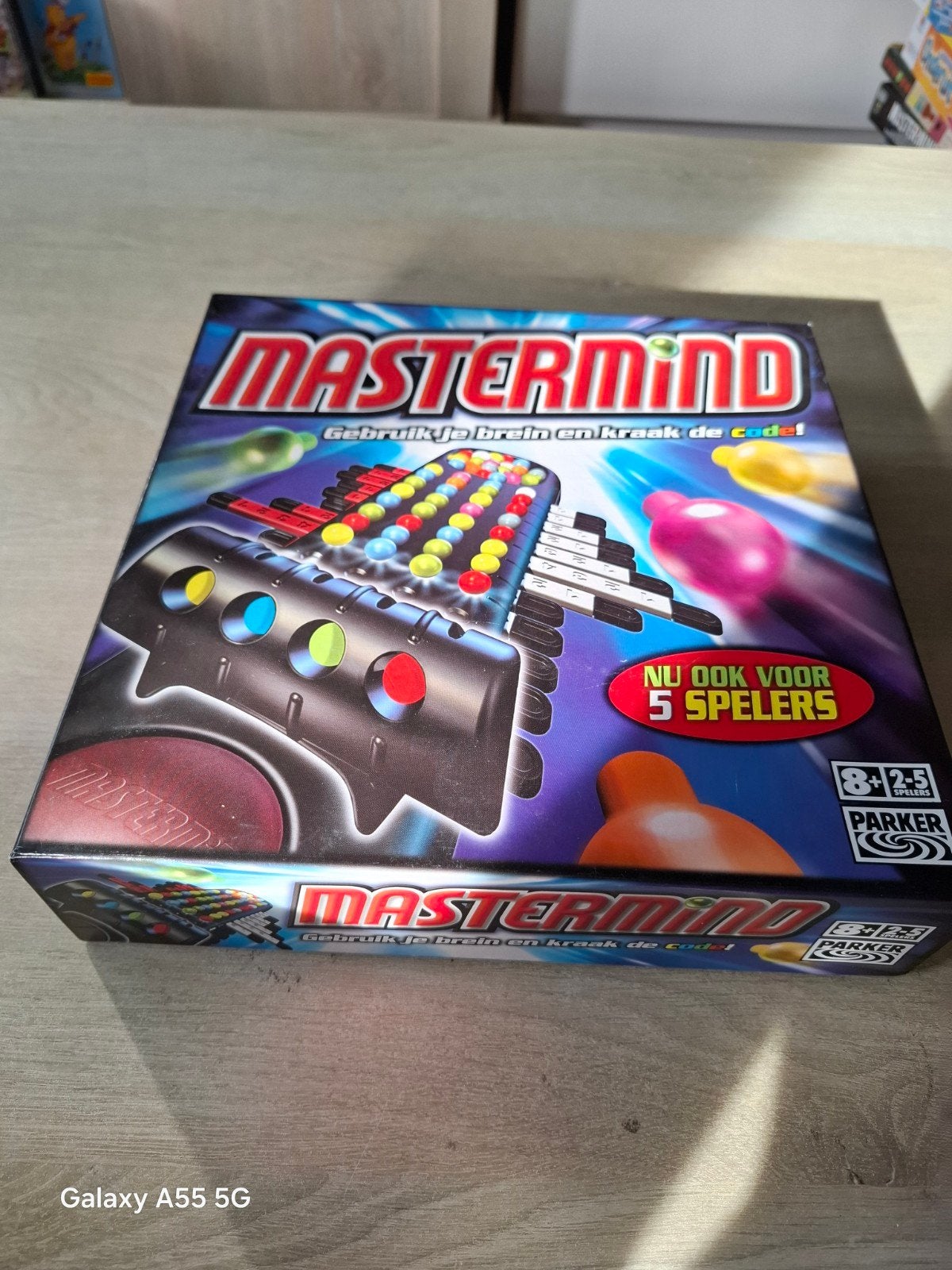 Mastermind Bordspel - Gebruik je brein en kraak de code!, Parker, Ophalen of Verzenden, Zo goed als nieuw, Consumercare@hasbro.nl
