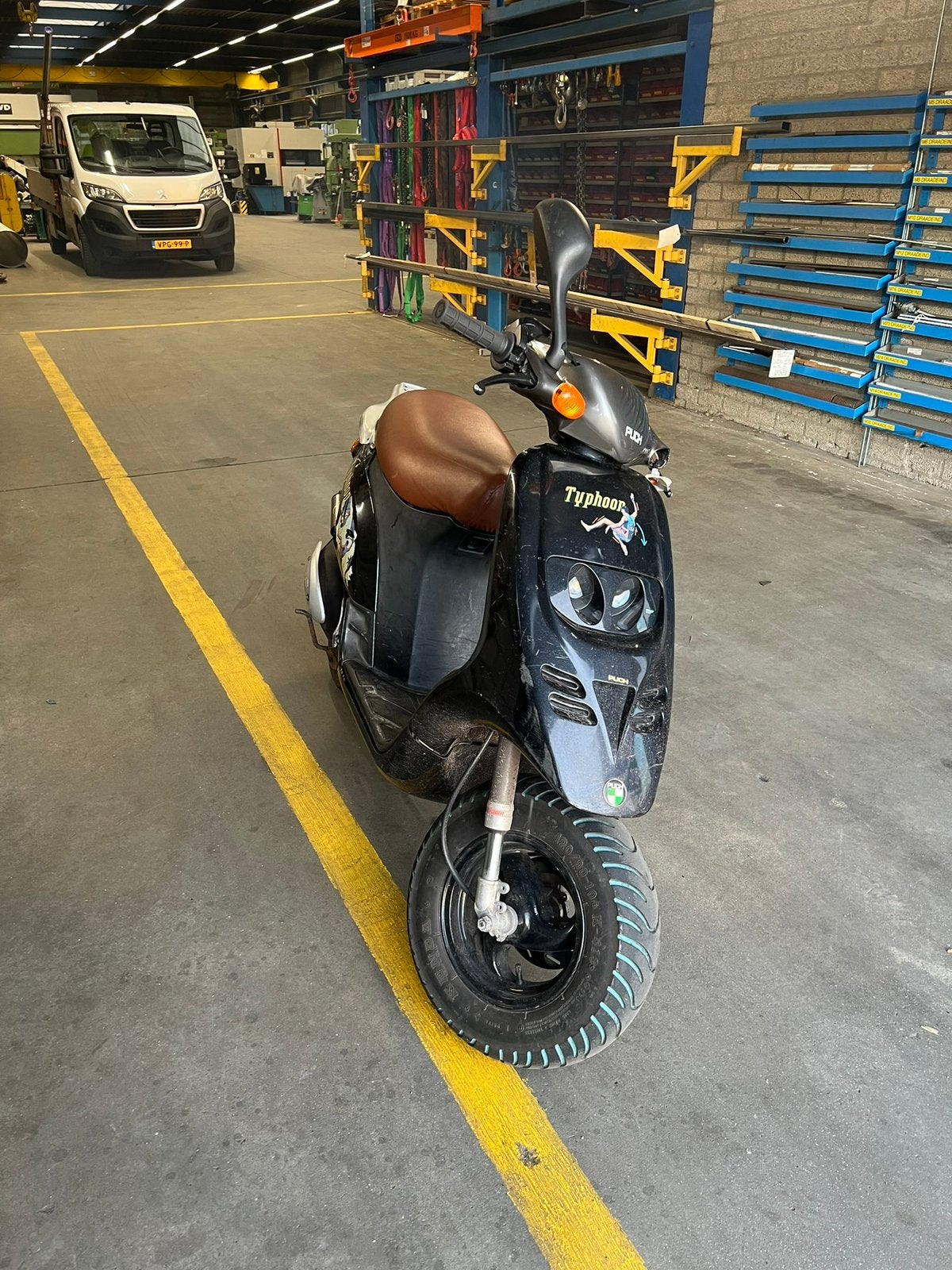 Puch typhoon 70 cc (Ruilen), Fietsen en Brommers, Scooters | Piaggio, Gebruikt, Overige modellen, Maximaal 45 km/u, Tweetakt, Ophalen of Verzenden