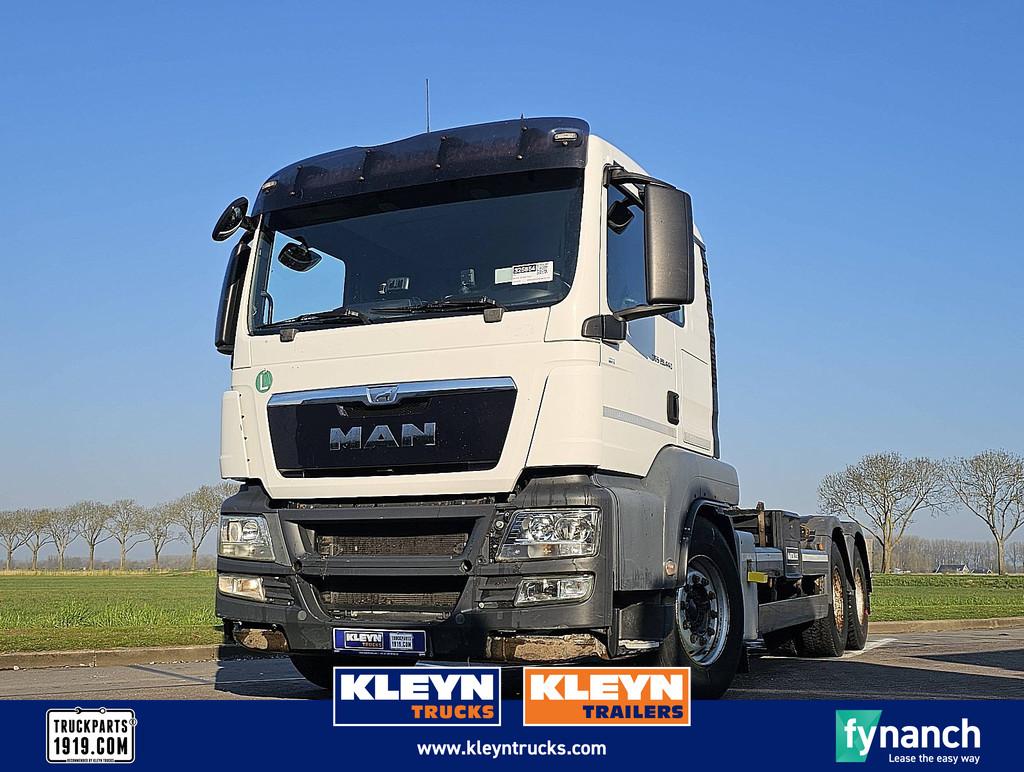 M.A.N. 28.440 TGS 6x2 479tkm e5 hook, Automaat, Euro 5, MAN, Wit