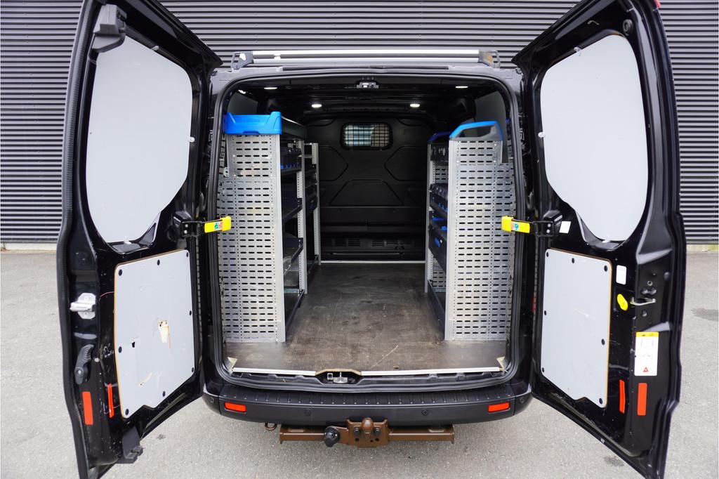 Ford Transit Custom 300 131pk L1H1 Trend Trekhaak Airco Crui, Voorwielaandrijving, 4 cilinders, 2500 kg, Zwart