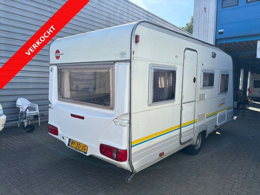 Bürstner 435 Ventana VERKOCHT (bj 2000), Bedrijf, 750 - 1000 kg, Bürstner, Tot en met 4