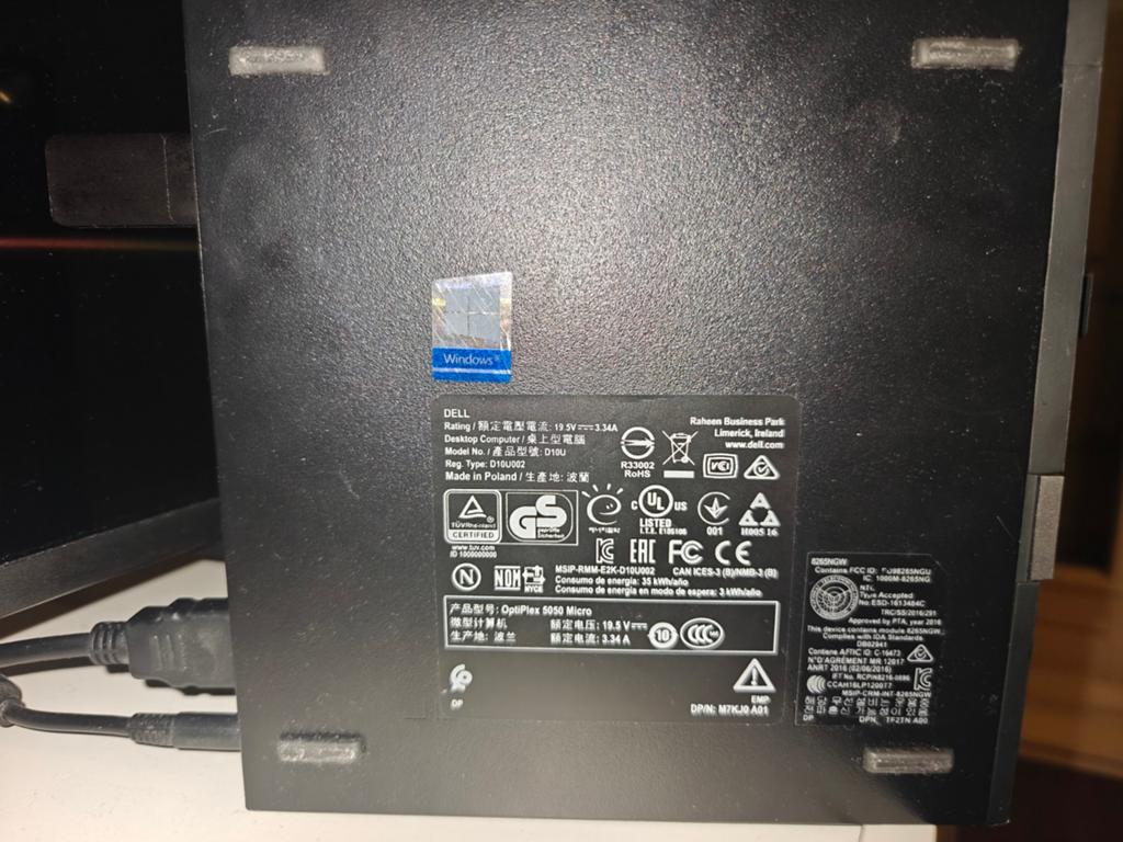 Dell OptiPlex 5050 Micro - i5-7500T, 16GB RAM, 477GB SSD, Computers en Software, Desktop Pc's, 2 tot 3 Ghz, 8 GB, 477 GB, Zo goed als nieuw