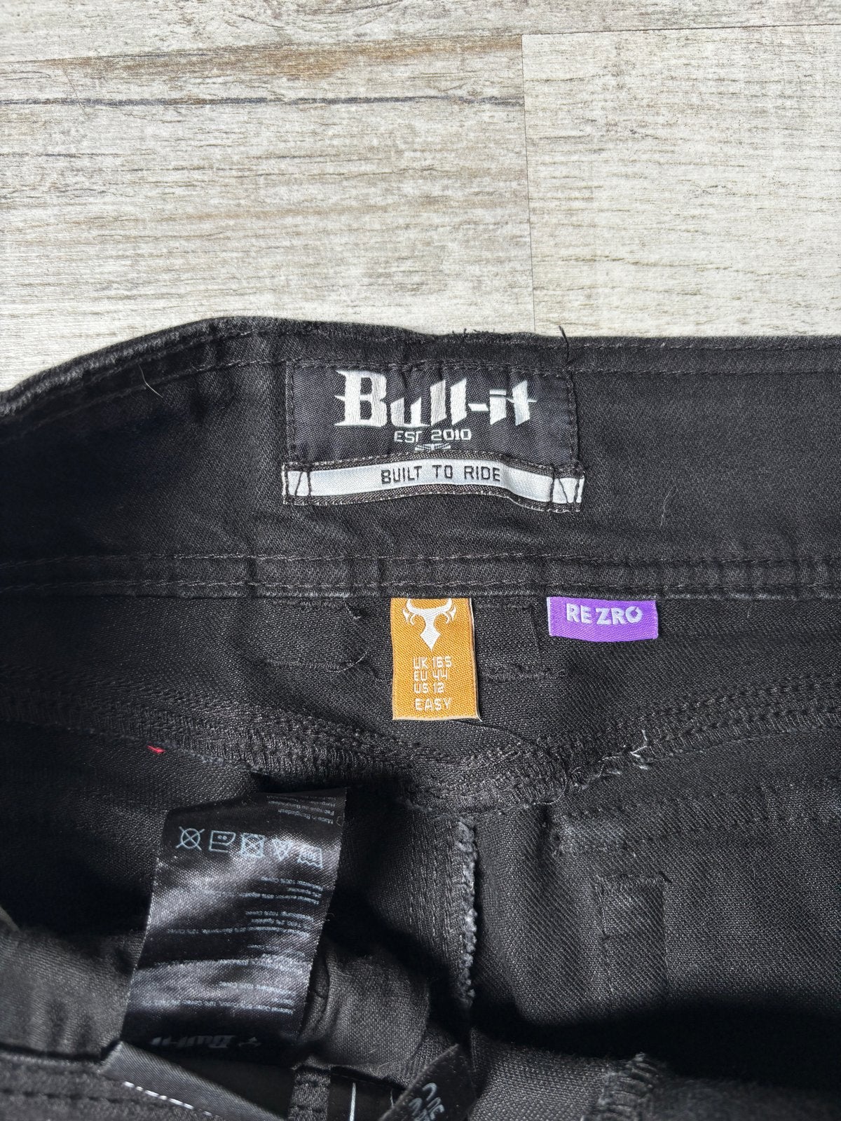 Bull-it motorbroek, zwart, maat W32, Kleding | Heren, Spijkerbroeken en Jeans, Ophalen of Verzenden, Zo goed als nieuw, Zwart