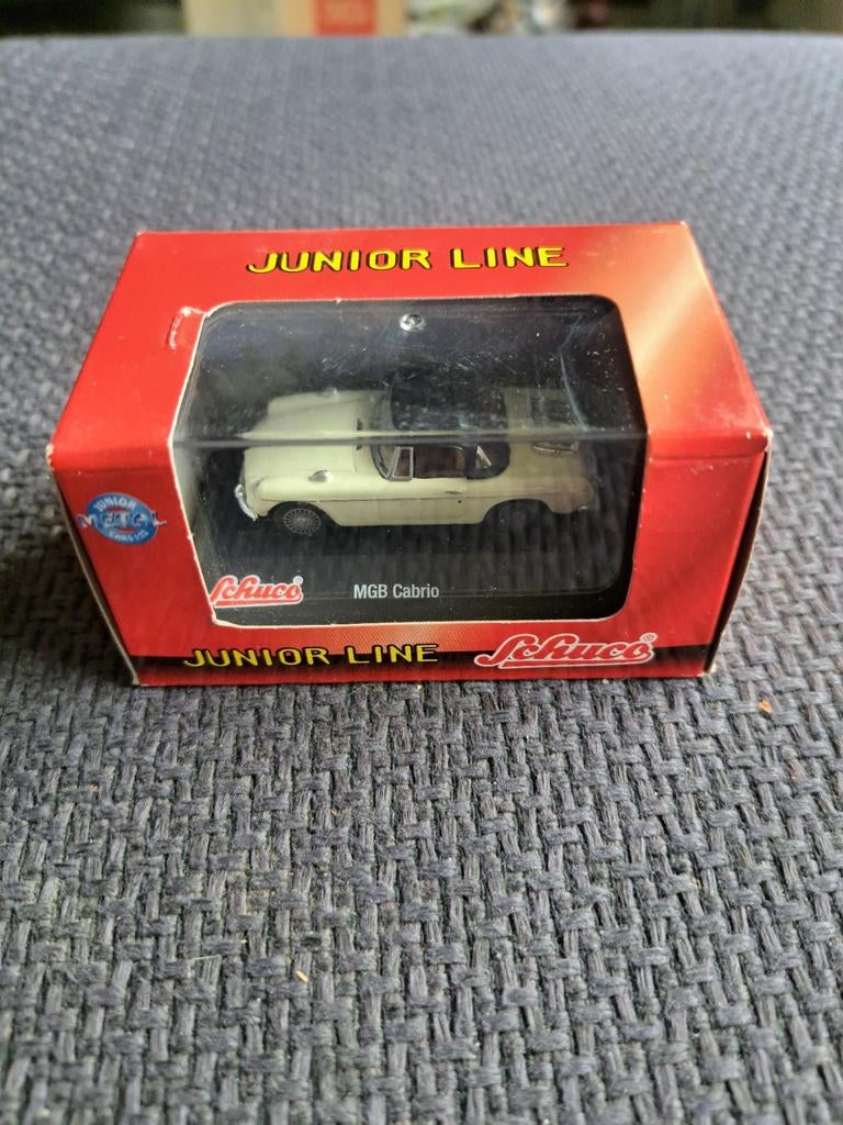 Schuco junior line model mgb cabrio, Schuco, Auto, Germany/china, Ophalen of Verzenden