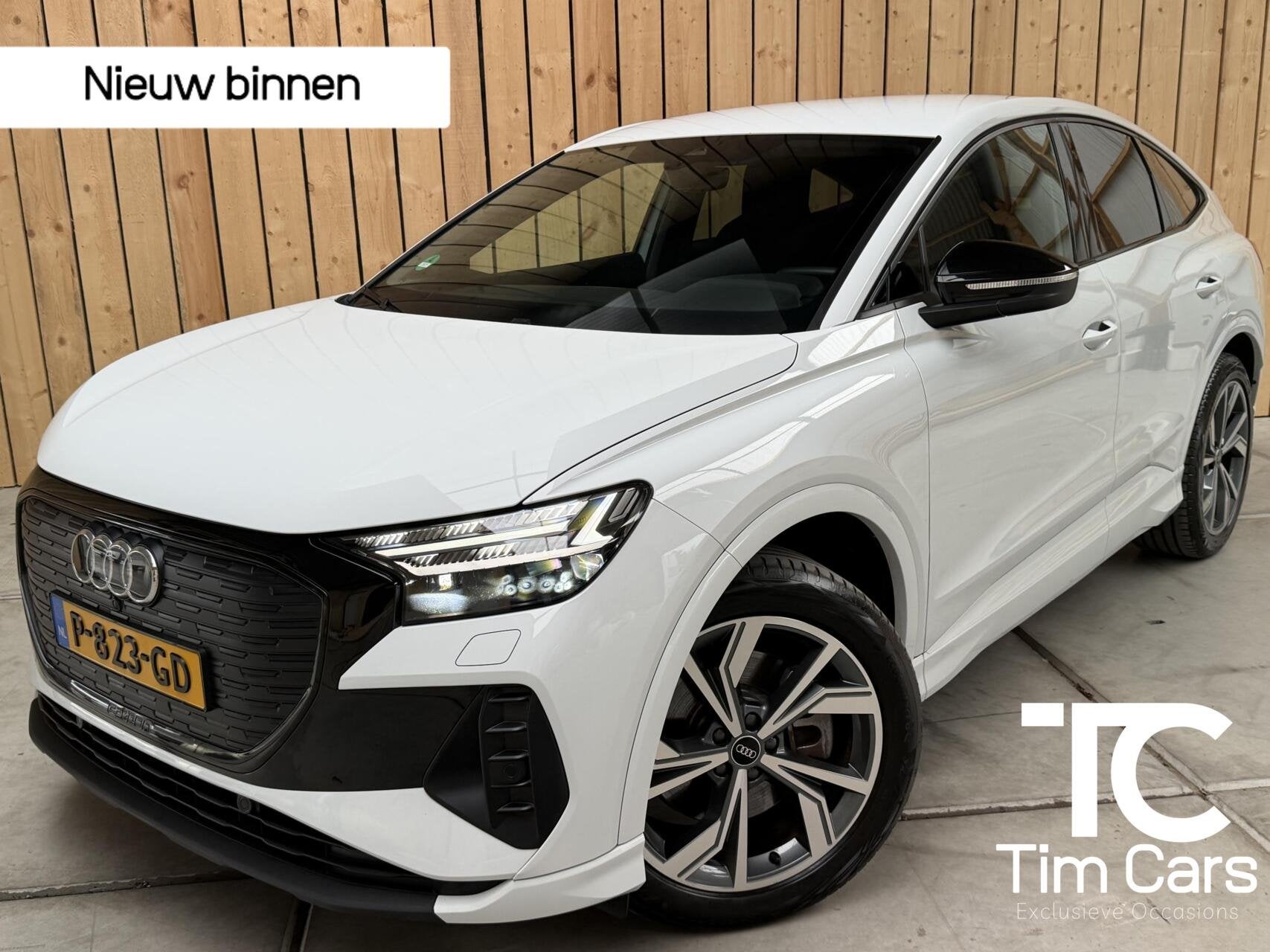Audi Q4 Sportback e-tron 40 Advanced edition 77 kWh SoH 96,6, Auto's, Automaat, Achterwielaandrijving, Gebruikt, 495 min