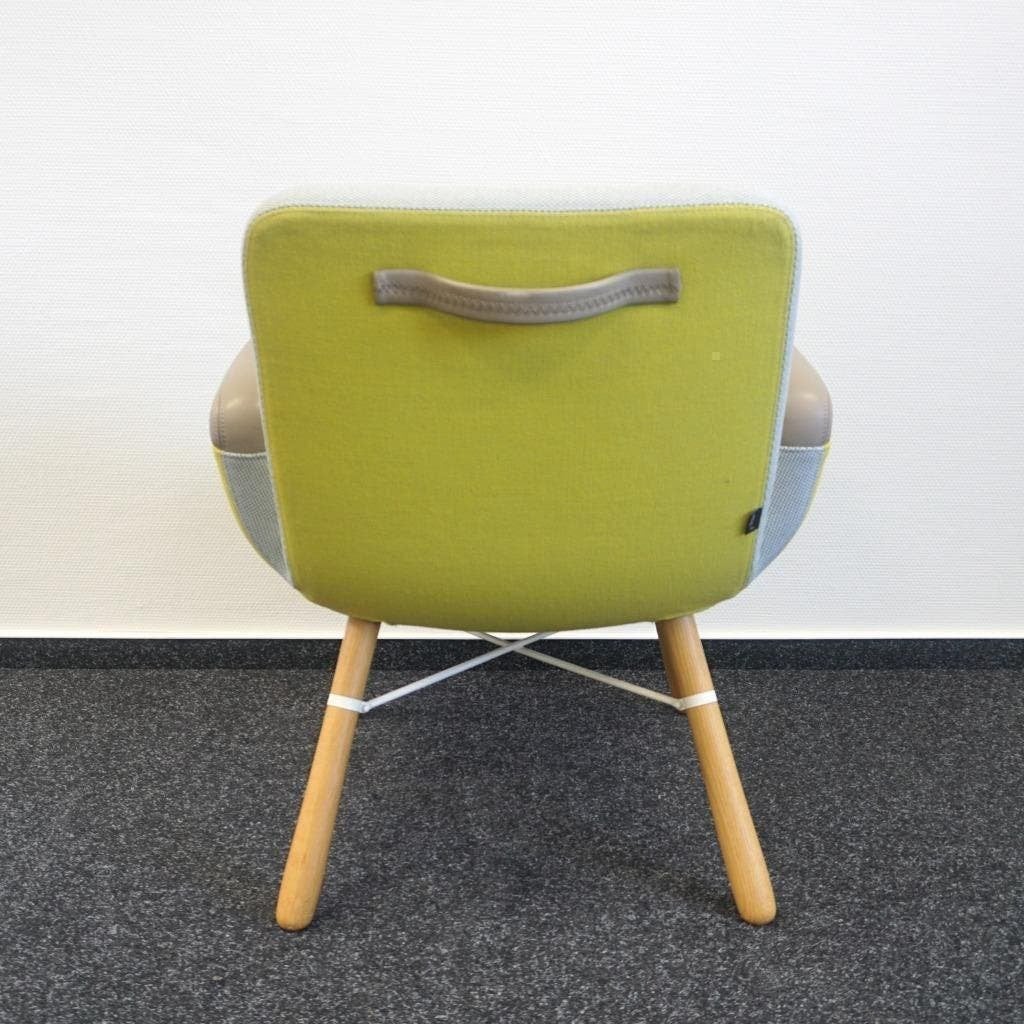 Vitra East River Design Fauteuil | Groen, Gebruikt, -, Minder dan 75 cm, -