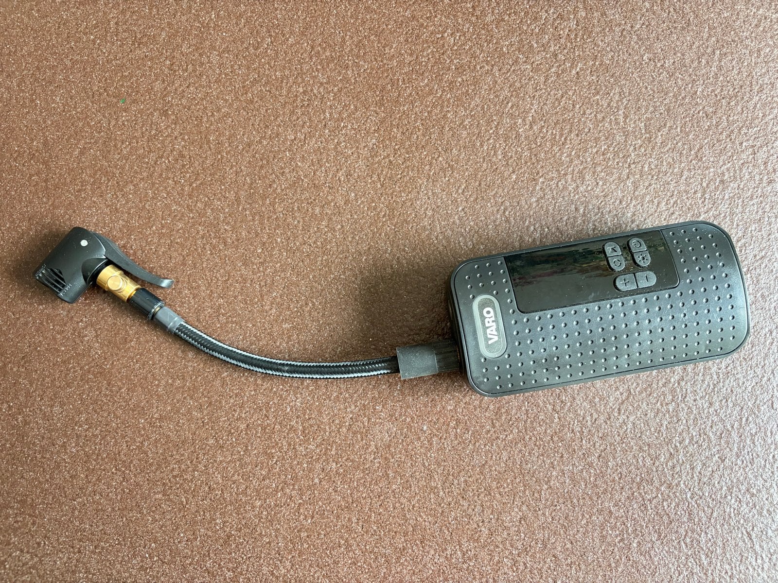 Varo VAR10077/25 Elektrische Luchtpomp, Ophalen of Verzenden, Drukmeter, Zo goed als nieuw