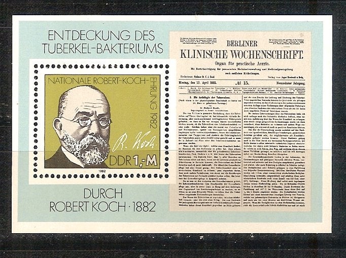DDR blok 67 pf, Postzegels en Munten, Ophalen of Verzenden, DDR, Postfris