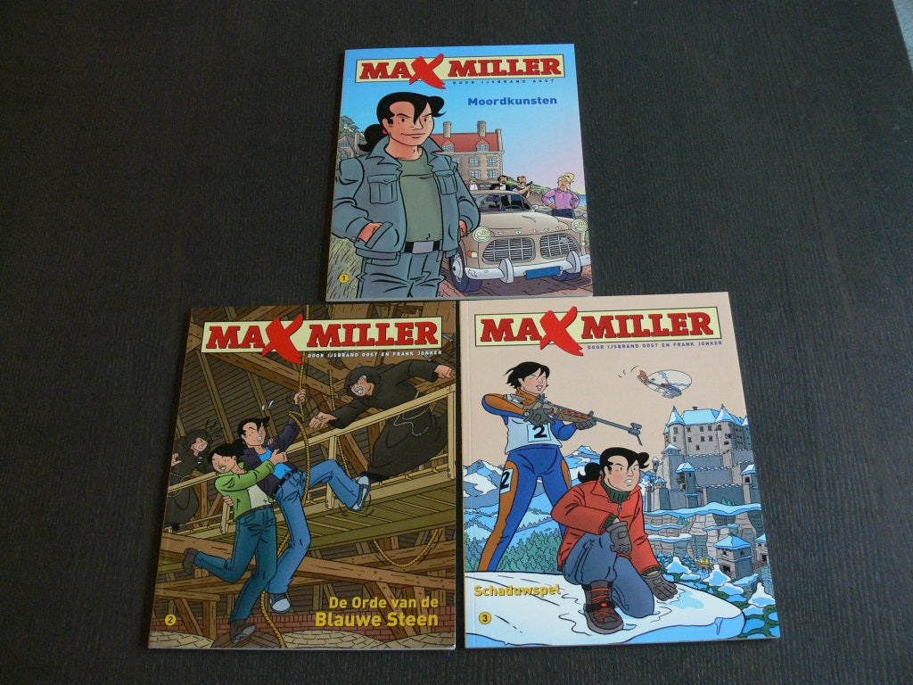 Max Miller - 3 delen, Meerdere stripboeken, Verzenden, Zo goed als nieuw