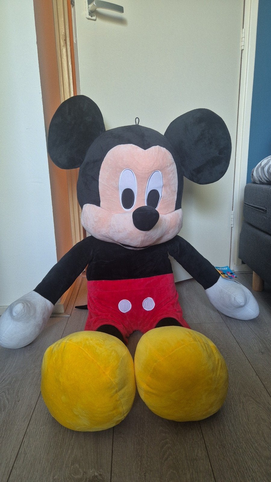 Grote Mickey Mouse knuffel 130CM - Disney, Ophalen, Disney, Disney, Overige typen