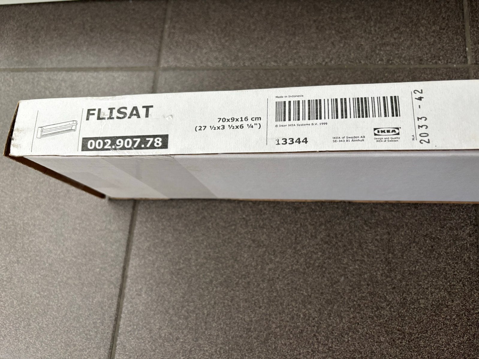 Flisat wandopberger van ikea, Ophalen of Verzenden, Nieuw