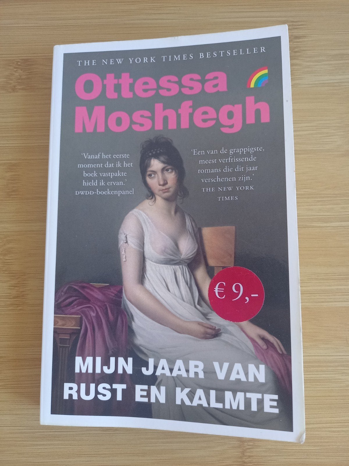 Mijn jaar van rust en kalmte - Ottessa Moshfegh (Rainbow), Gelezen, Ophalen of Verzenden, Nederland, Ottessa Moshfegh