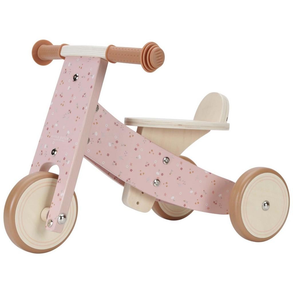 Little Dutch Houten Loopfiets Roze, Ophalen of Verzenden, Gebruikt, Loopfiets