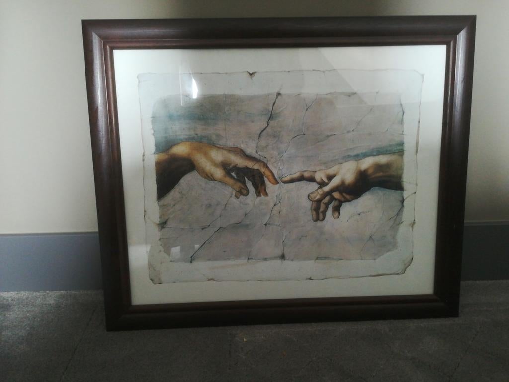 Hand van God, Michelangelo, NIEUW
Mooi ingelijst, Ophalen