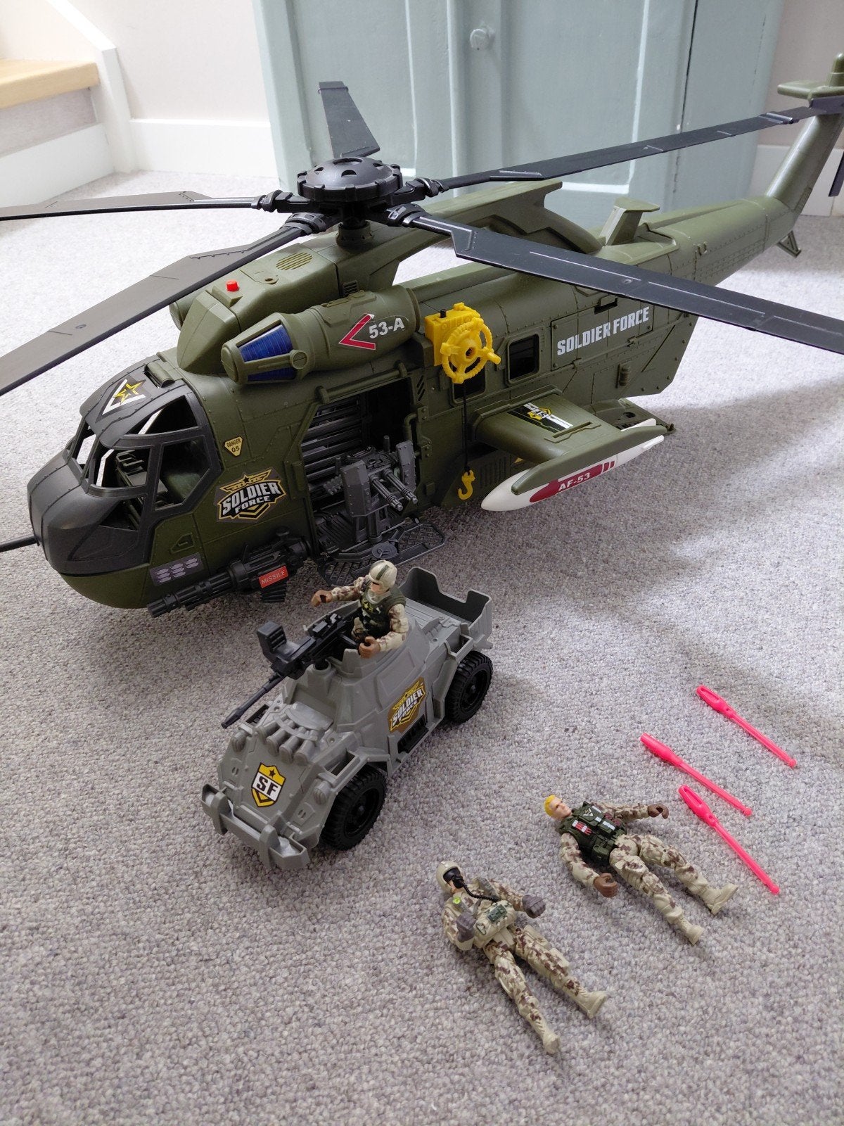 Grote Soldier Force Helikopter, Ophalen, Zo goed als nieuw