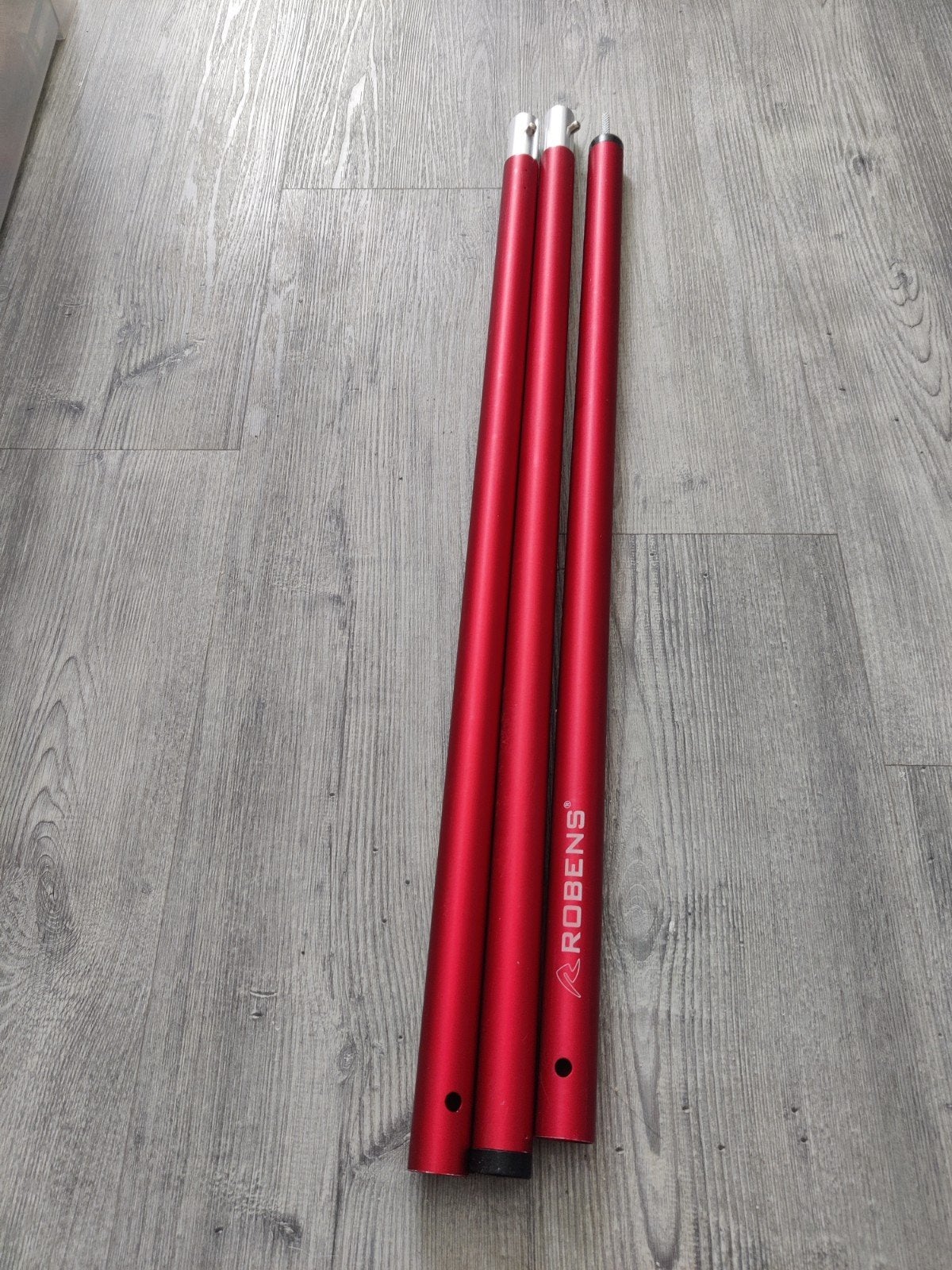 Robens Aluminium Tarpstok / Tentstok 210 cm i, Caravans en Kamperen, Kampeeraccessoires, Ophalen of Verzenden, Zo goed als nieuw