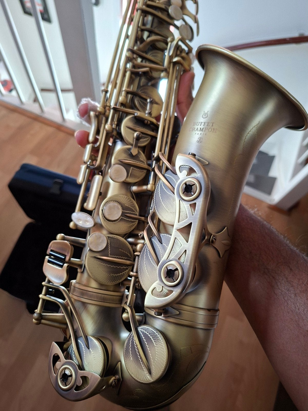 OPRUIMING! Te koop alto saxofoon Buffet Crampon 400, Ophalen of Verzenden, Zo goed als nieuw, Alt, Met koffer