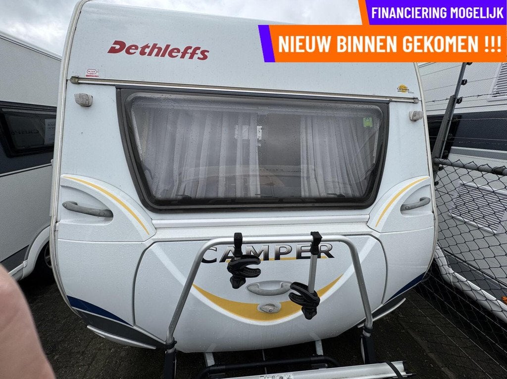 Dethleffs CAMPER 395 HK, RONDZIT, VOORTENT, MOVER,EINDKEUKEN, Caravans en Kamperen, Mover, Rondzit, Tot en met 2, Bedrijf