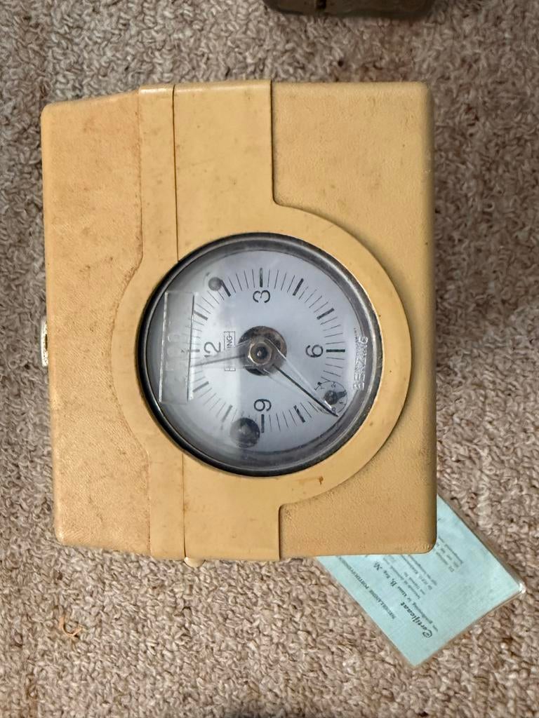 Vintage Benzing Duivenklok + Certificaat (meerdere te koop), Ophalen, Zo goed als nieuw