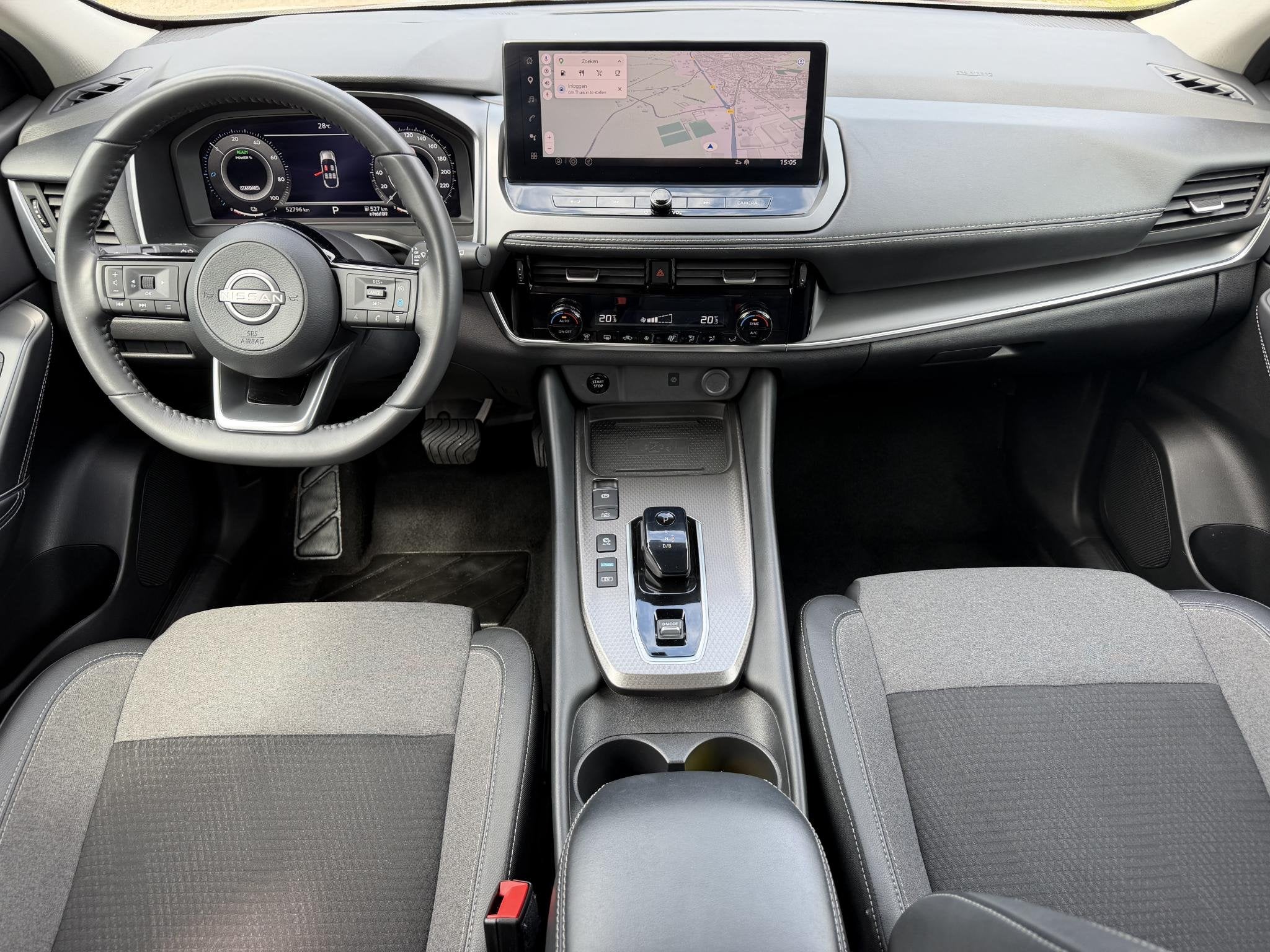 Nissan Qashqai 1.5 e-Power N-Connecta / Facelift / Navigatie, Gebruikt, 2 kWh, Wit, Bedrijf