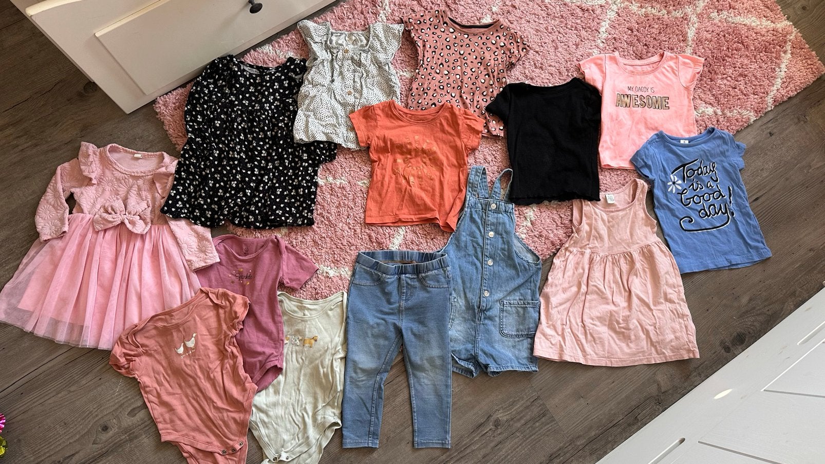 Kledingpakket zomer meisje mt 86-92, Ophalen of Verzenden, Gebruikt, Maat 86
