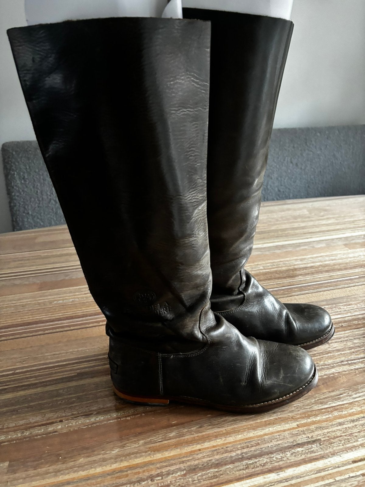Hoge laarzen van Fred de la Bretonaire maat 40, Kleding | Dames, Schoenen, Hoge laarzen, Bruin, Ophalen of Verzenden, Gedragen