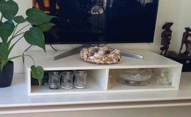 MEUBEL verhoger voor televisies, Zo goed als nieuw, Minder dan 100 cm, 25 tot 50 cm, Overige houtsoorten