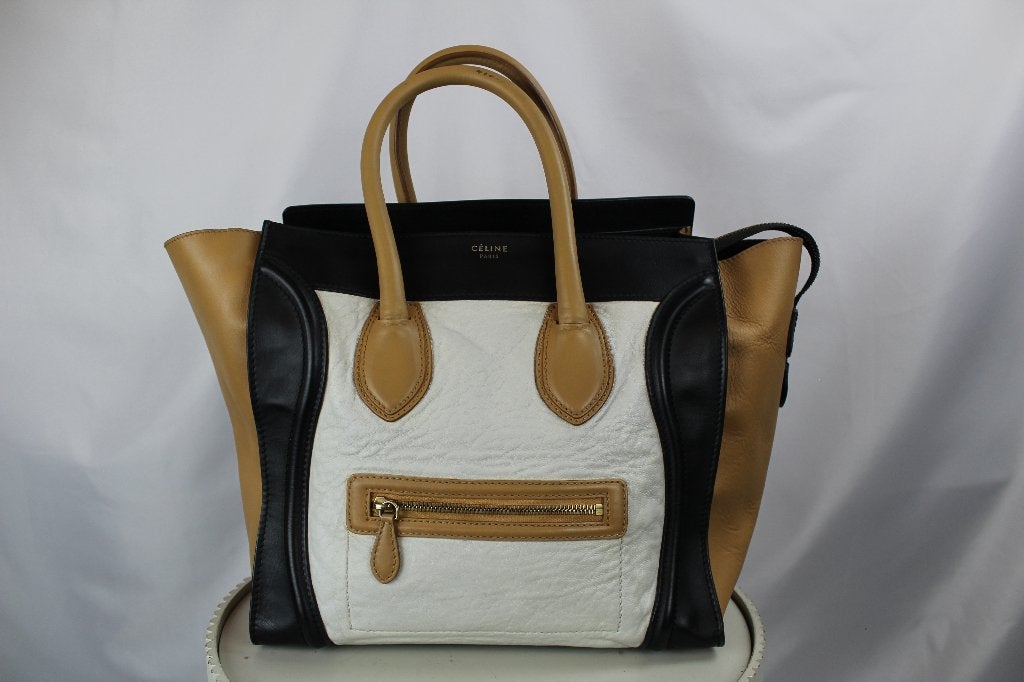 Celine Luggage Mini - 1381, Sieraden, Tassen en Uiterlijk, Gebruikt, Celine, Zwart, Celine