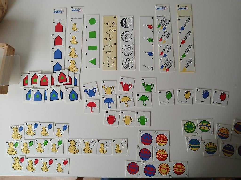Jegro Training spel, lagere school oefeningen, Ophalen, Gebruikt, Puzzelen