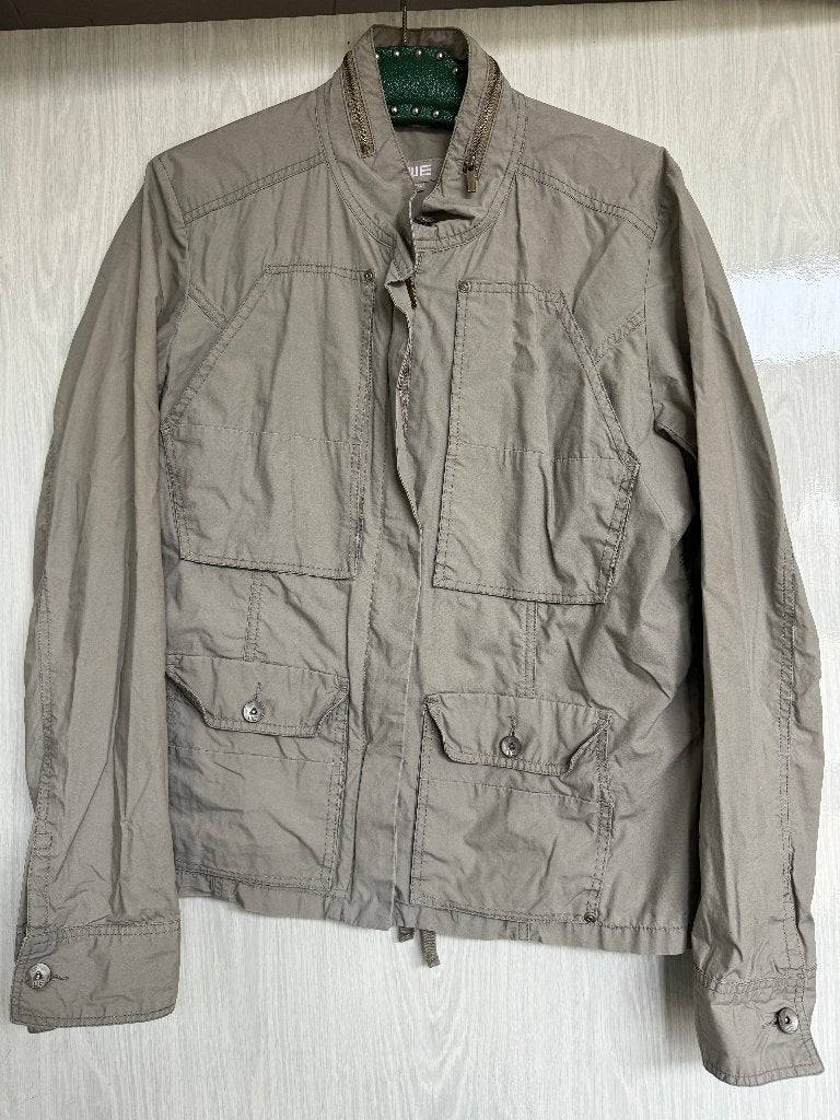 WE zomerjas beige/grijs, maat XXL, 100% katoen, WE, Beige, Maat 46/48 (XL) of groter, Ophalen of Verzenden