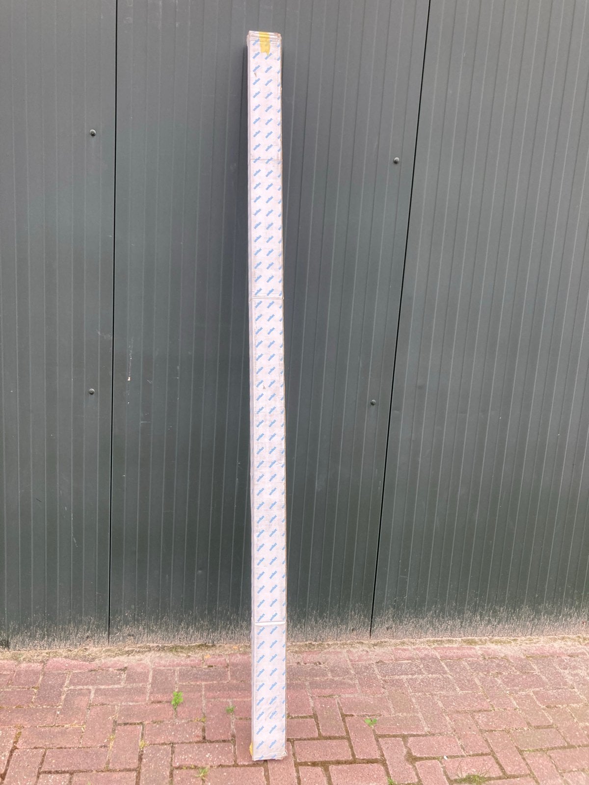 Nieuwe Unilux plissé hordeur zwart 110x236cm, 215 cm of meer, Hordeur, Nieuw, Ophalen