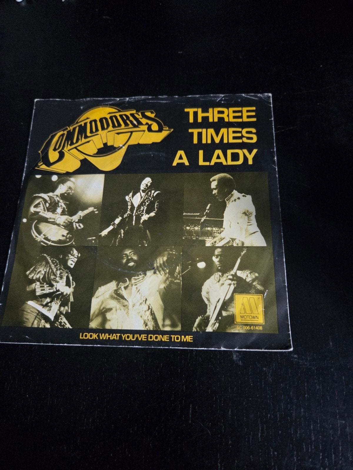 Commodores - Three Times a Lady (7 inch vinyl single), Gebruikt, Fotohoes, 7 inch, Ophalen of Verzenden