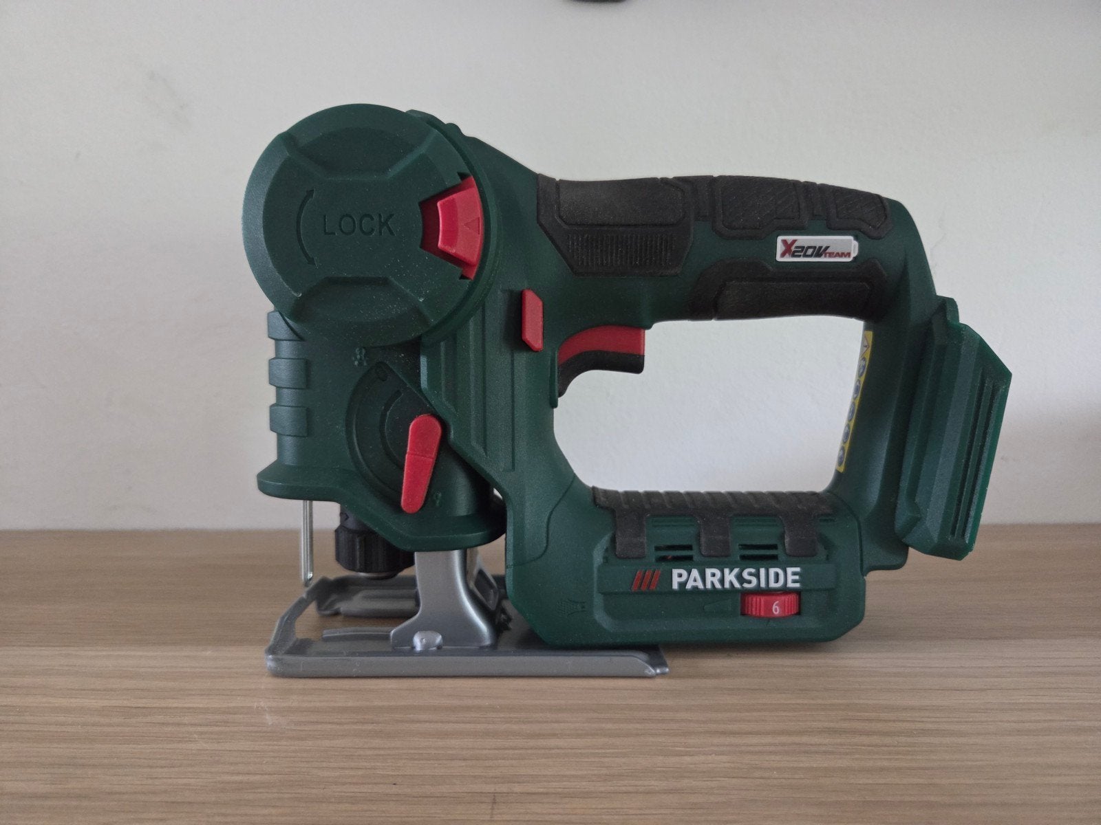 Parkside 20V Accu Decoupeerzaag/Reciprozaag (2-in-1), Decoupeerzaag, Ophalen of Verzenden, 30 tot 70 mm, Minder dan 600 watt