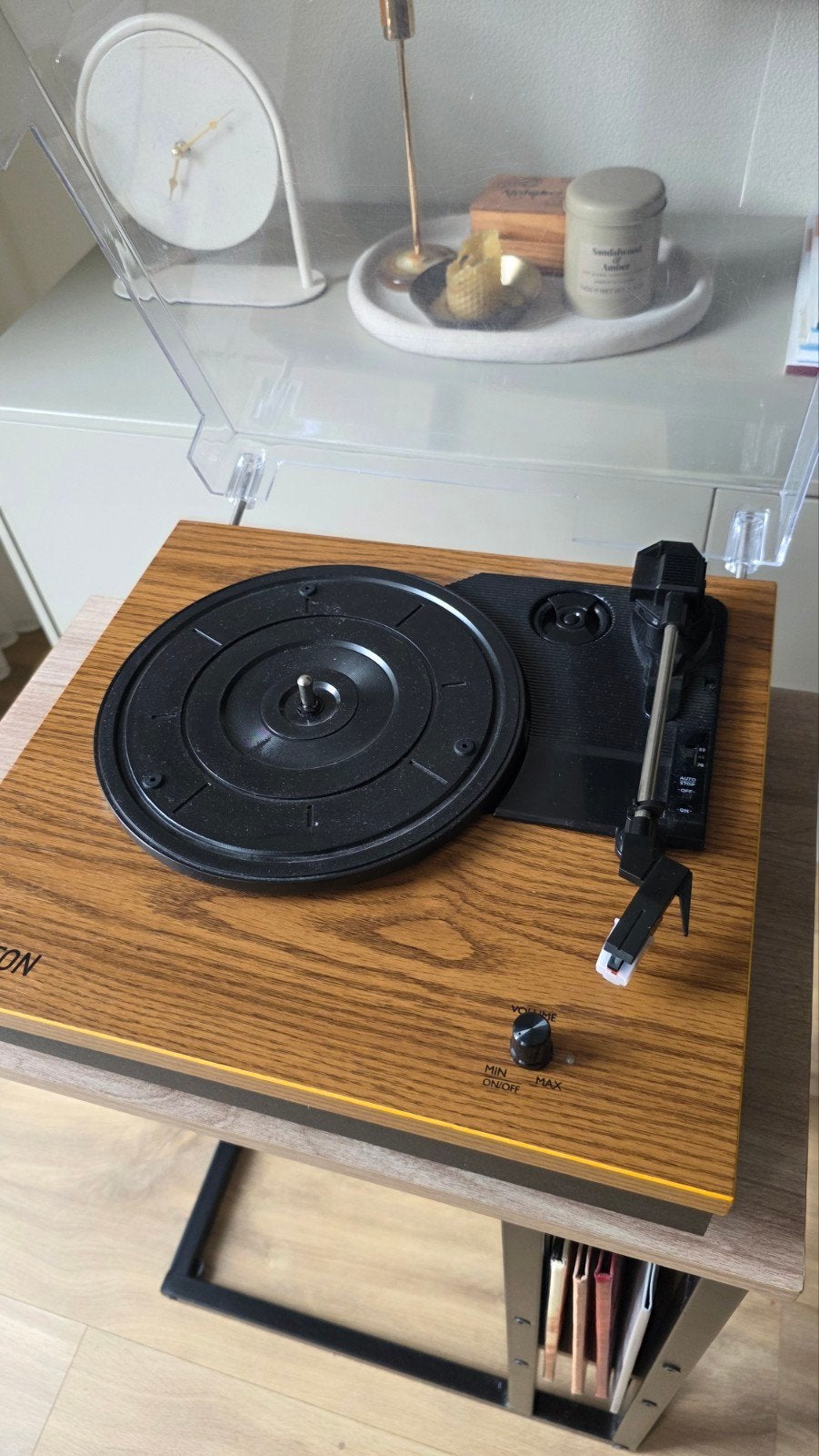 Fenton Platenspeler met ingebouwde Speakers, Audio, Tv en Foto, Platenspelers, Ophalen, Overige merken