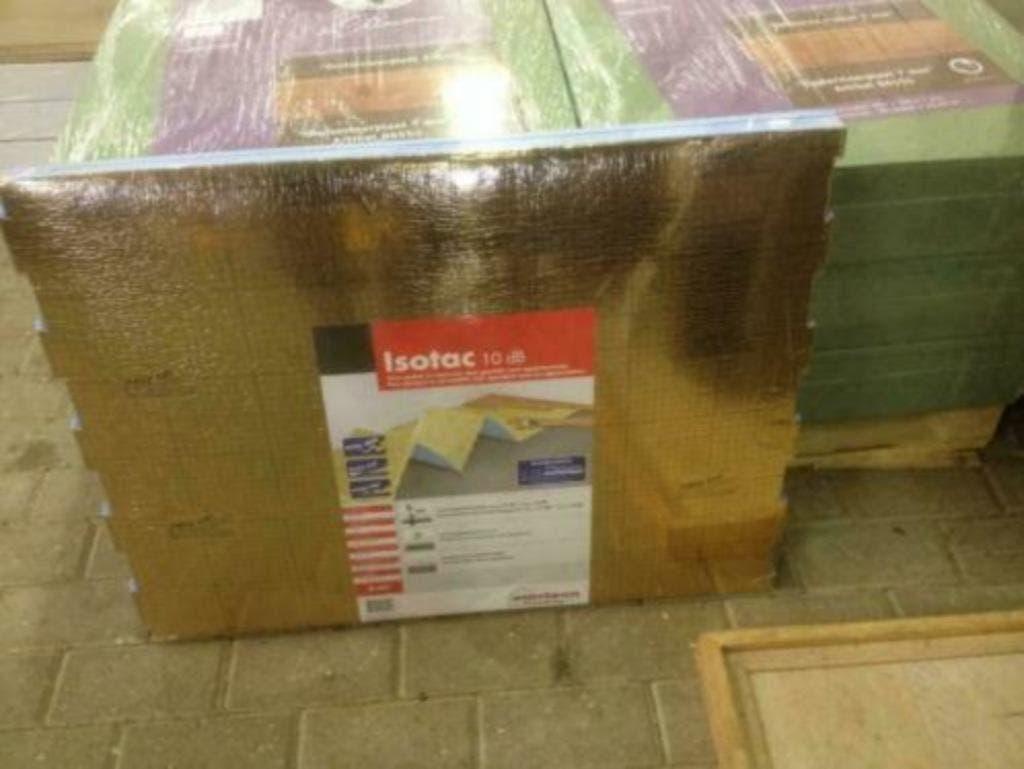 Isotac ondervloer 5mm , 10DB reducerend (30% KORTING), Overige materialen, Nieuw, 15 m² of meer, Vloerisolatie