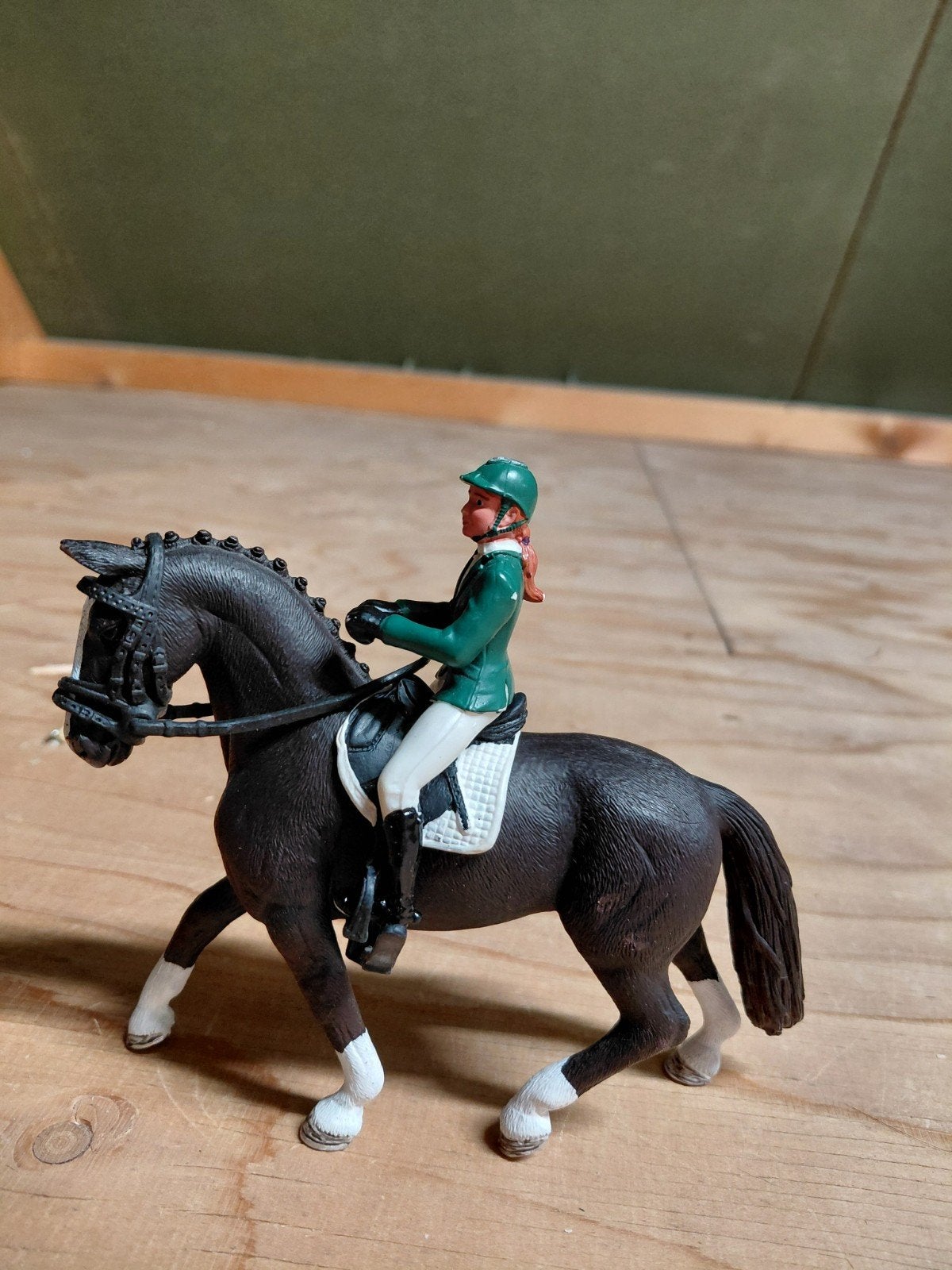 Schleich paard met poppetje, Ophalen of Verzenden, Zo goed als nieuw, Jongen of Meisje