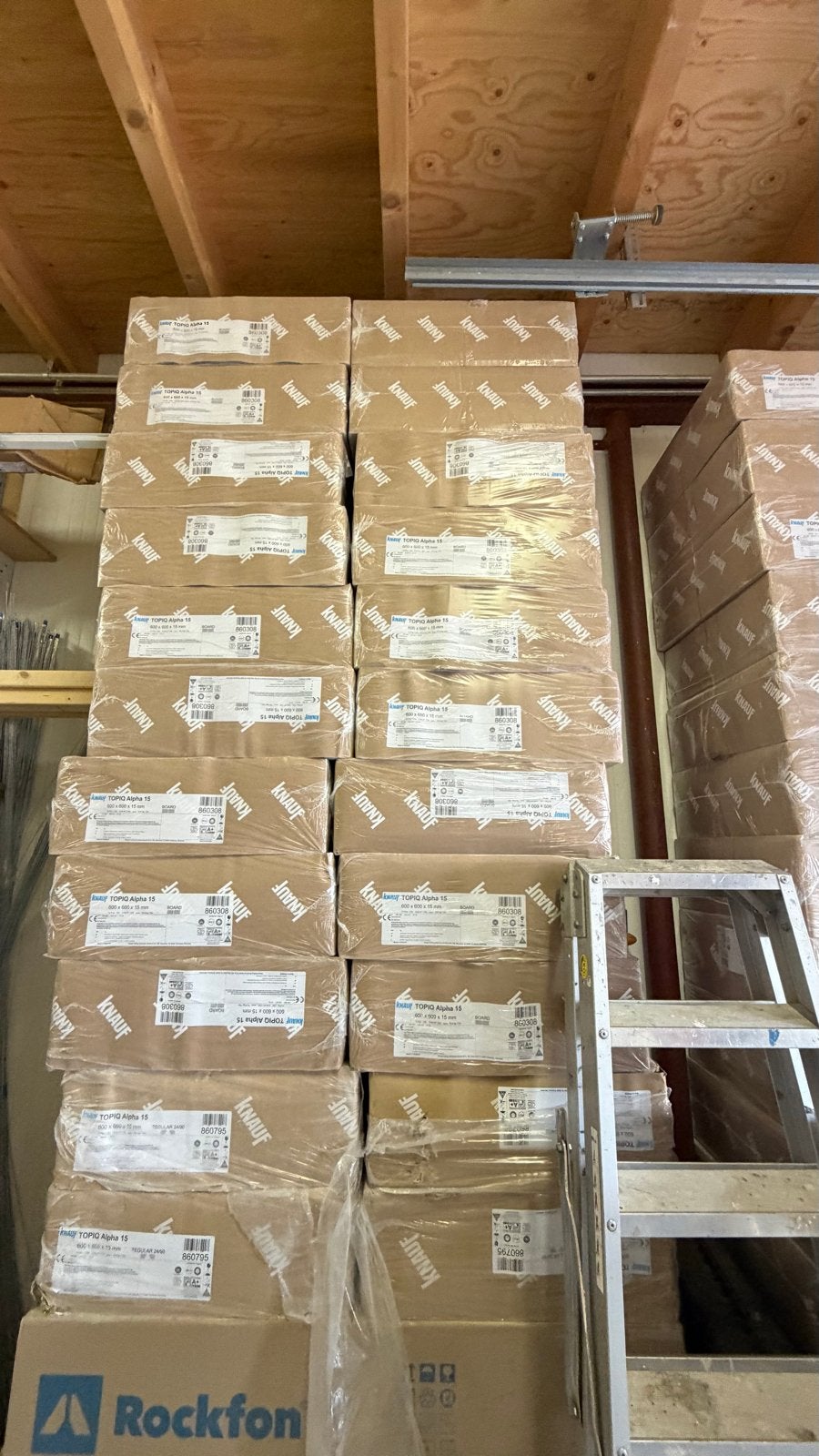 Systeemplafond platen Knauf TOPiQ Alpha 15  - ca. 300 m², Ophalen, Nieuw, Overige materialen, Minder dan 20 mm