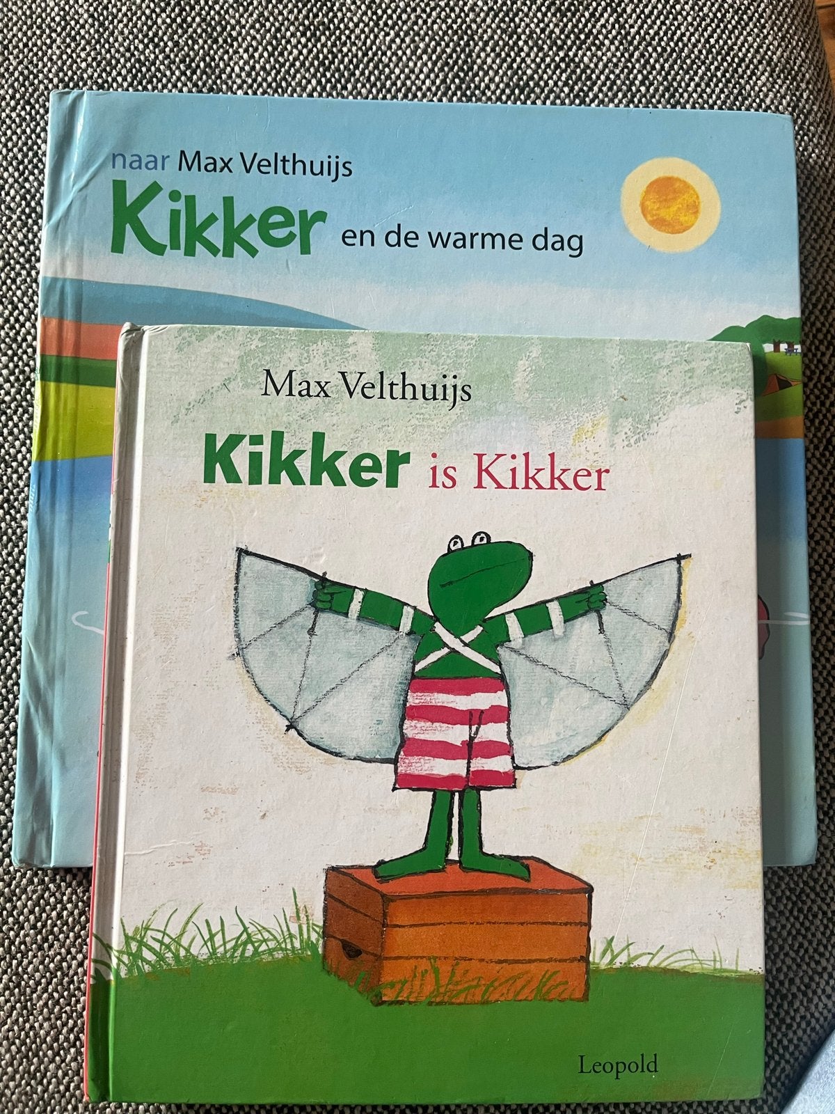 Kikker boeken: 'Kikker is Kikker' en 'Kikker en de warme dag, Ophalen of Verzenden, Gelezen, Prentenboek