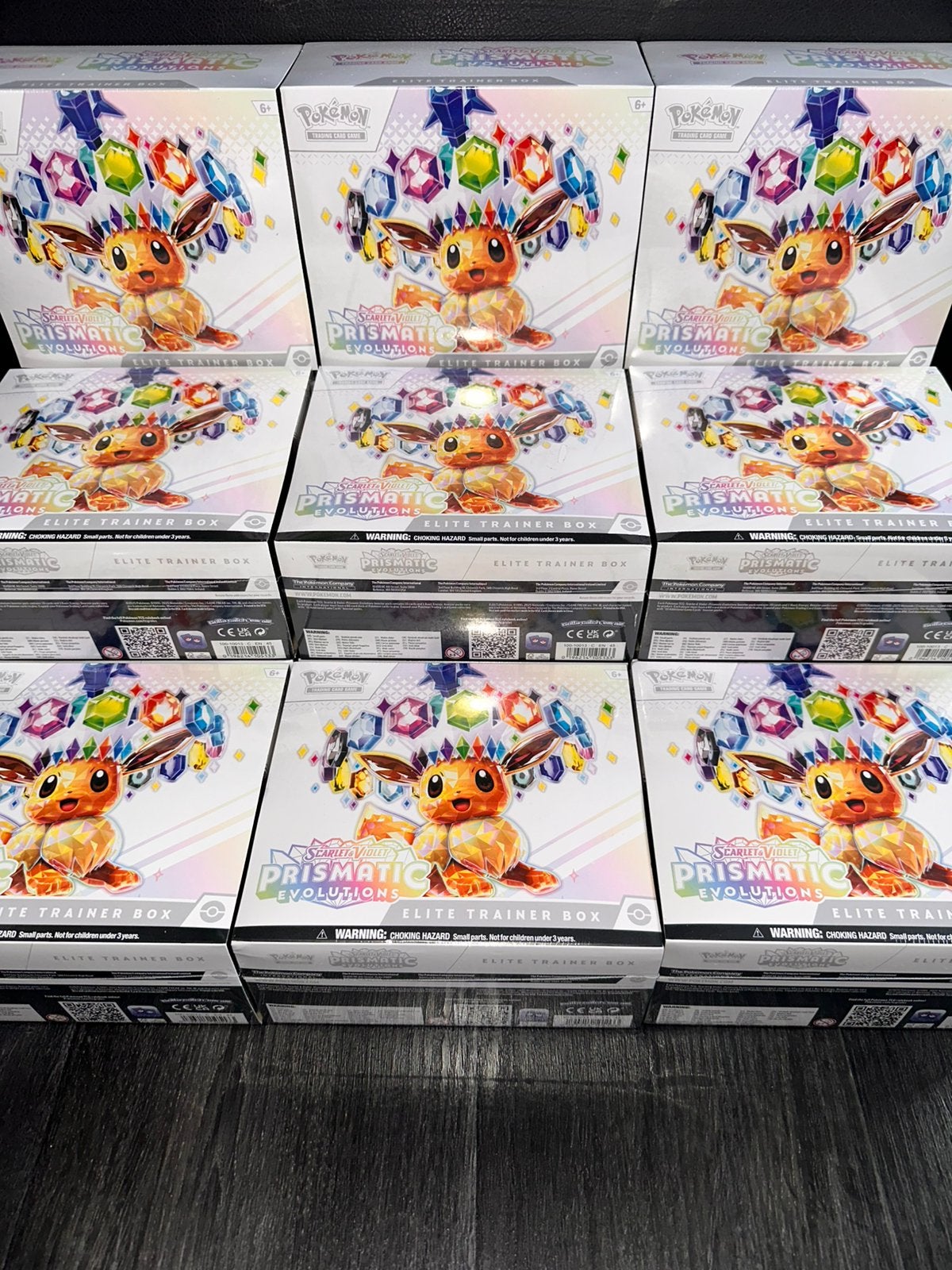 Pokemon Prismatic Evolutions ETB, Ophalen, Nieuw