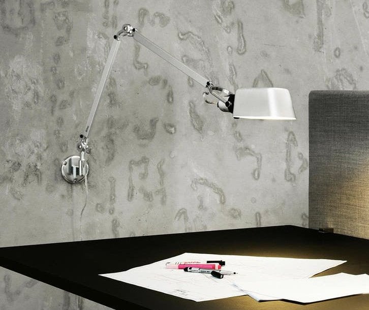 SALE: Wandlamp aluminium “Architect by Thomas Darø” NIEUW, Nieuw, Ophalen of Verzenden, Leeslamp, Verstelbaar