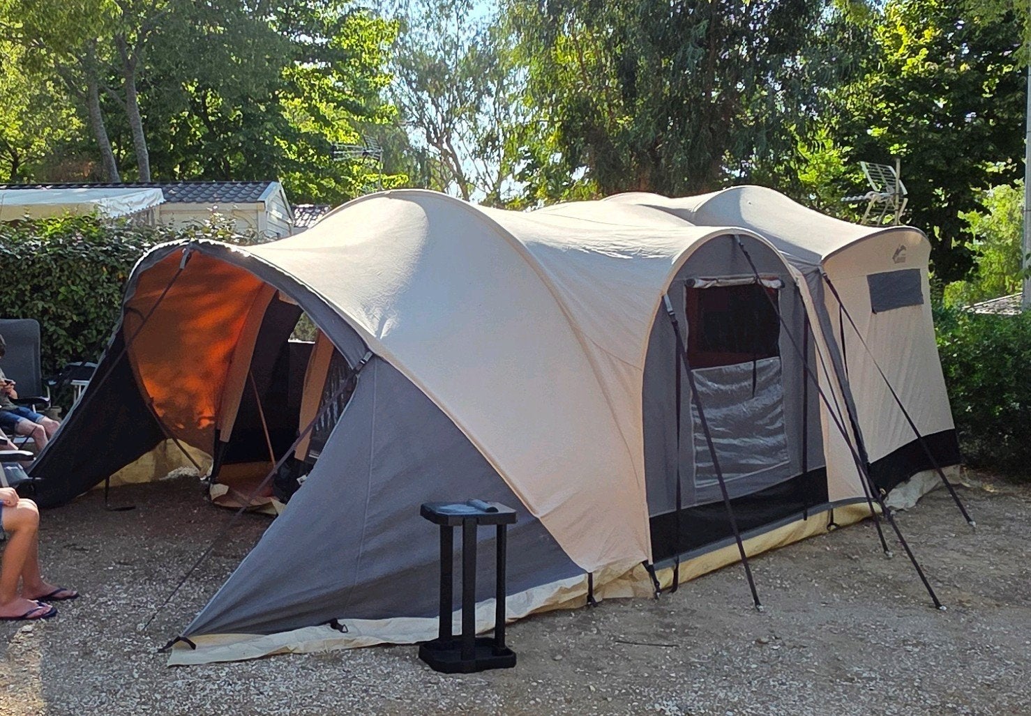Cabanon Mercury vouwwagen, met voortent en zonneluifel, Caravans en Kamperen, Ophalen, Gebruikt, Tot en met 6