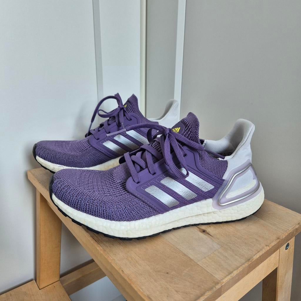 Adidas Ultraboost 20 Primeblue hardloopschoenen maat 38.5, Kleding | Dames, Schoenen, Adidas, Ophalen of Verzenden, Zo goed als nieuw