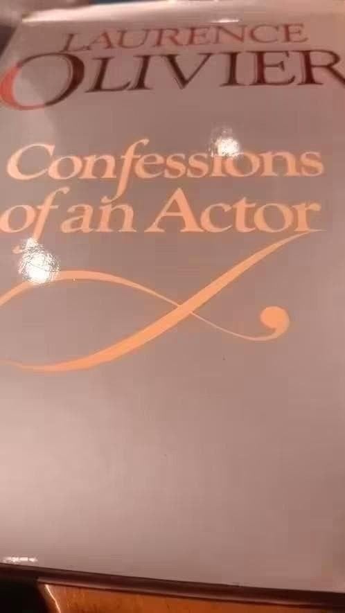 Laurence Olivier - Confessions of an Actor engels, Ophalen of Verzenden, Gelezen, Laurence Olivier, Film, Tv en Media