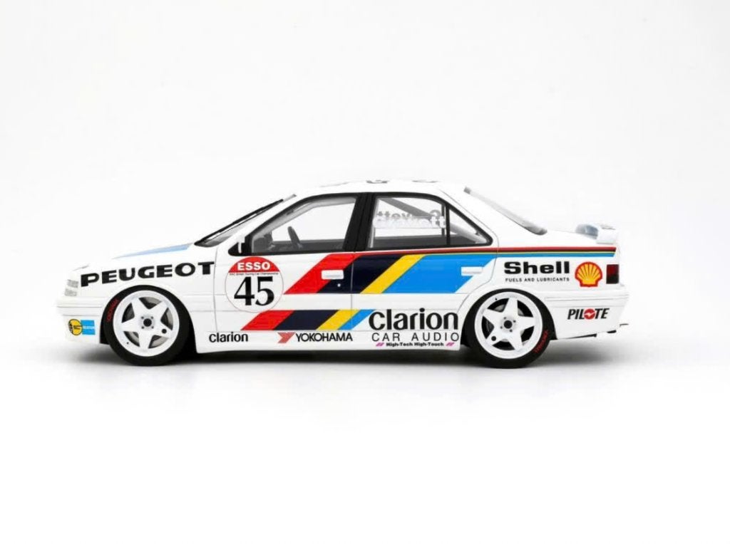 Peugeot 405 MI16 BTCC 1992 OTTO MOBILE SCHAAL 1/18 OT1141, Ophalen of Verzenden, Nieuw, Auto, OttOMobile