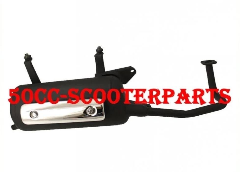 Uitlaat incl pakking Agm Bella Fosti retro scooter gy6 78375, Ophalen of Verzenden